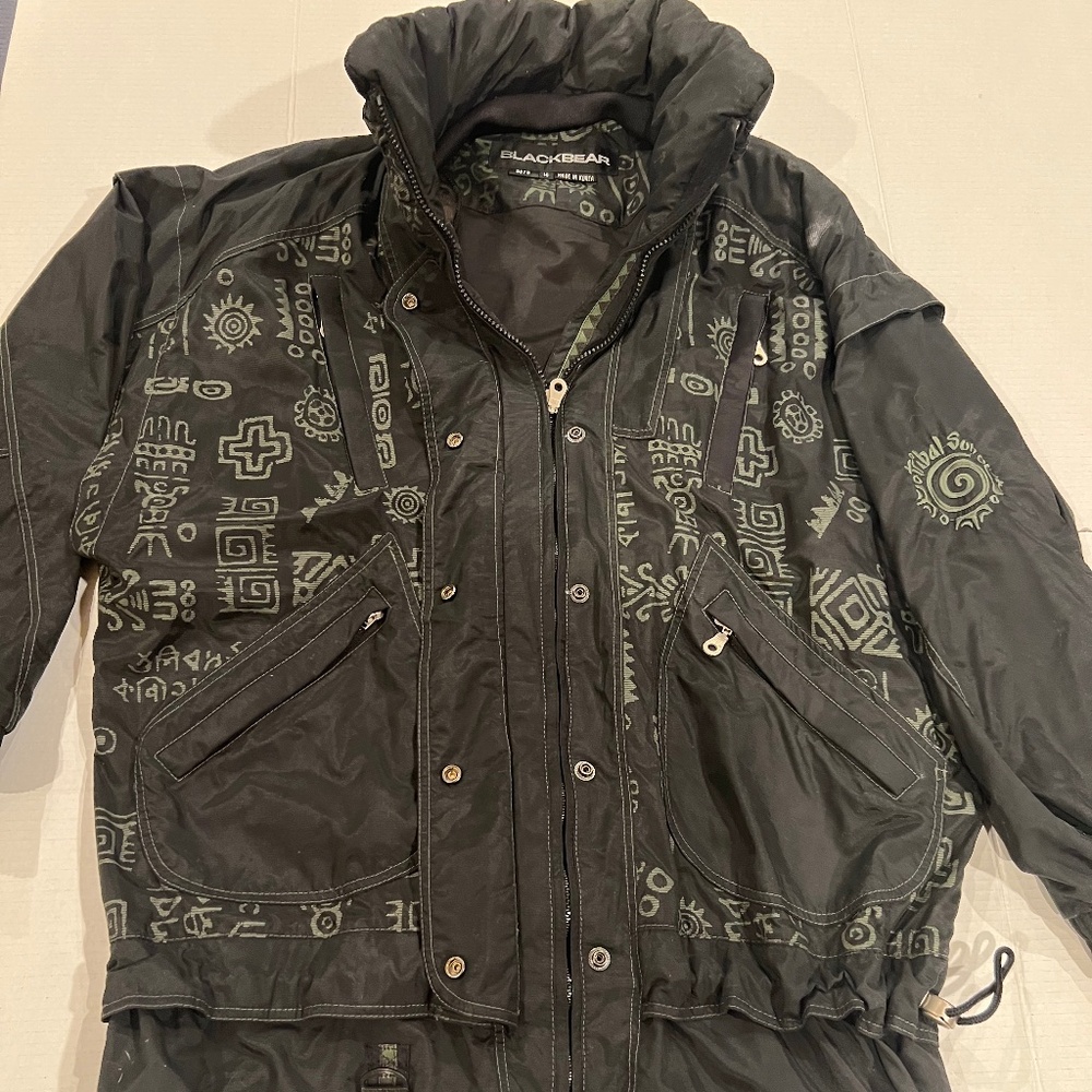 BLACK BEAR WATERPROOF OVERSIZED JACKET - NWOT